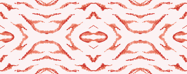 Seamless Stripes Background. Coral Abstract 