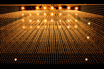Luxury Chandelier Light pattern background
