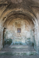 18th century chapel near Speloncato in Corsica