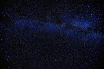 Winter starry sky, Uig, Skye, Scottish highlands