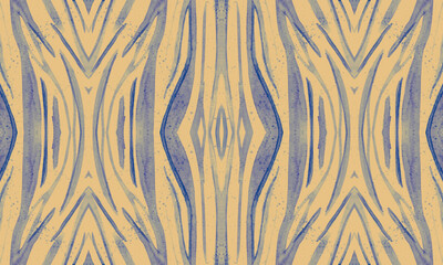 Tiger Skin Pattern. Seamless Safari Wallpaper. 