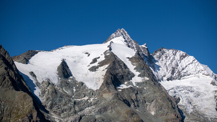 Großglockner- der höchste Berg Österreichs im Nationalpark Hohe Tauern