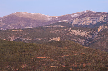 Natural Park of the Mountains and Canyons of Guara. Huesca. Aragon. Spain.