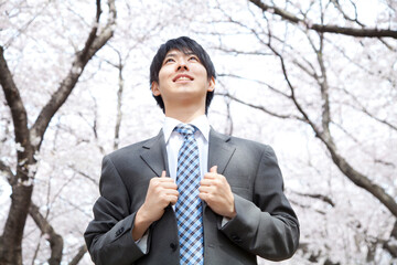 男性新入社員