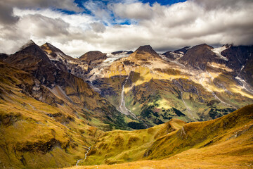 Beautiful landscape from the Grossglockner National Park Hohe Tauern, Austria