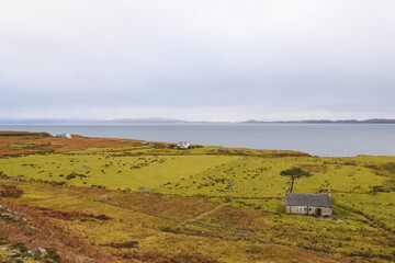 Farmhouse by the sea, Kalnakill, Scottish highlands