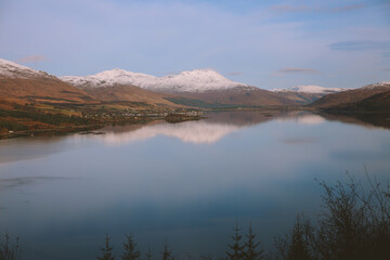 Loch Carron,   Lochcarron, Scottish highlands
