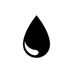 Fototapeta premium drop icon. One of set web icons.