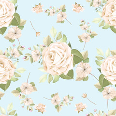 elegant floral seamless pattern