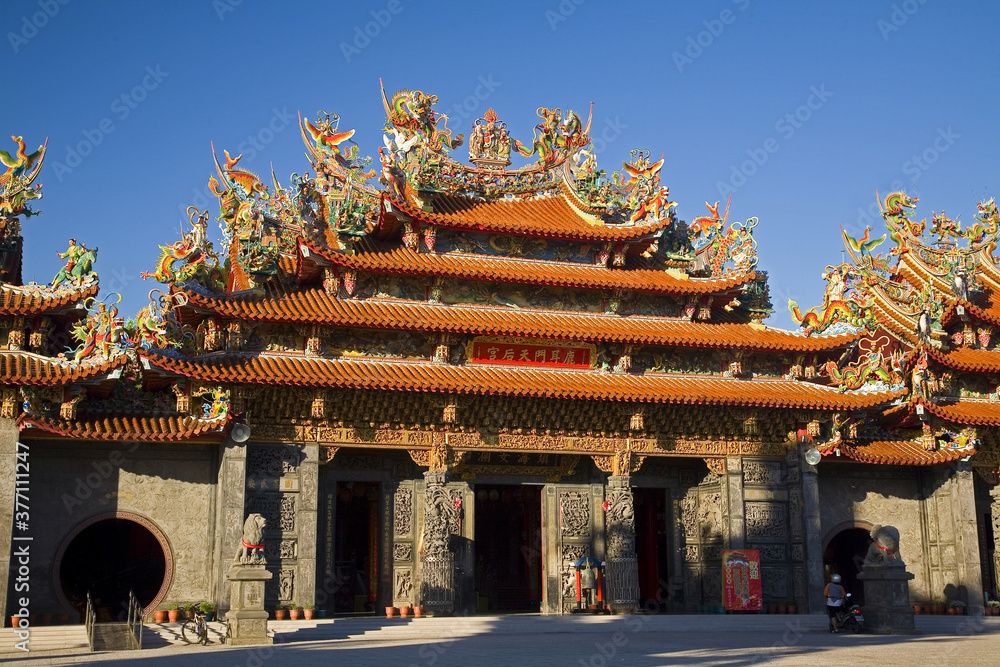 Wall mural tainan luermen tianhou temple