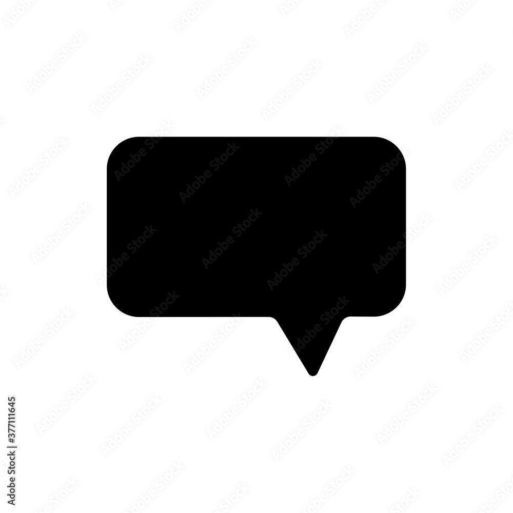 Poster speech bubble icon. one of set web icon