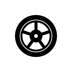Obraz premium wheel tyre icon. One of set web icon