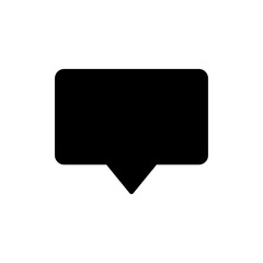 Fototapeta premium Speech bubble icon. One of set web icon
