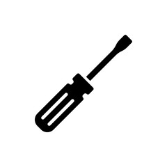 screwdriver icon. One of set web icon