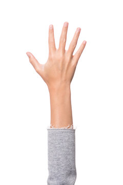 open child's hand