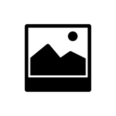 picture icon. One of set web icon