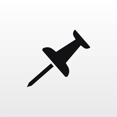 Push Pin icon vector eps 10