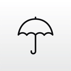 Umbrella icon vector eps 10