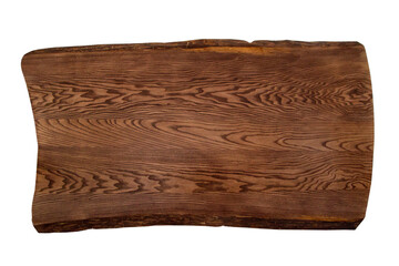 Exclusive home table, solid wood slab, wood texture background.