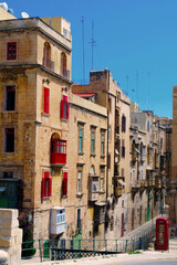 Fototapeta na wymiar houses in malta