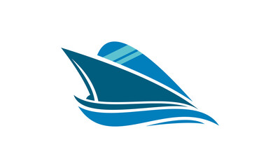 speedboat logo vector