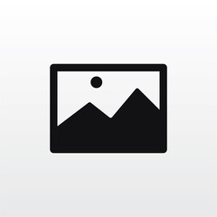 Image icon vector . Picture sign