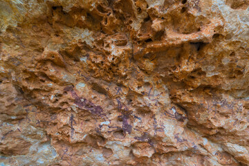 The Abrics de l'Ermita  Rock Art, Ulldecona Village, Terres de l'Ebre, Tarragona, Catalunya, Spain