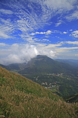 Obraz premium Datun Mountain Autumn Scenery of Mount Flower Taiwan