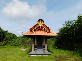 view of an architectural work of a temple