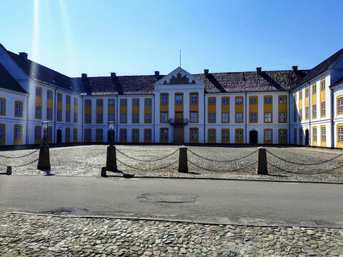 Schloss Augustenborg in Augustenborg, D&auml;nemark.