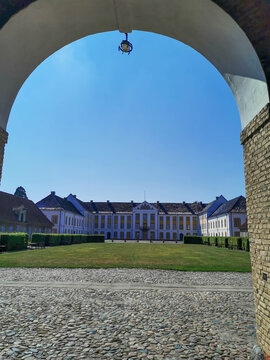 Schloss Augustenborg in Augustenborg, D&auml;nemark.