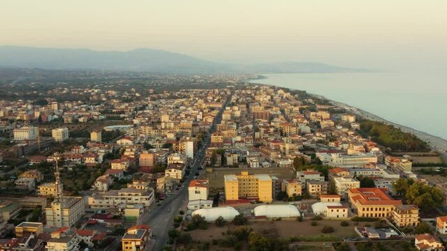Citt&agrave; di Locri vista aerea