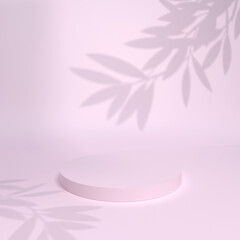 Abstract background, podium for product display, mock up scene.