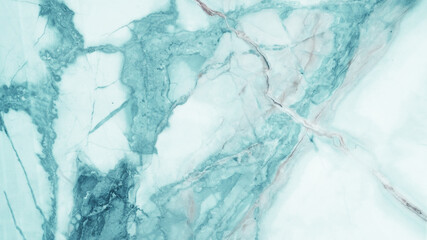 Marbled background - High resolution abstract white aquamarine turquoise Carrara marble stone...