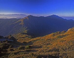 Fototapeta premium Zhuo She Da Shan Morning Light Taiwan