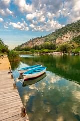 Fototapeta premium Beautiful Daltan Canal view inTurkey 