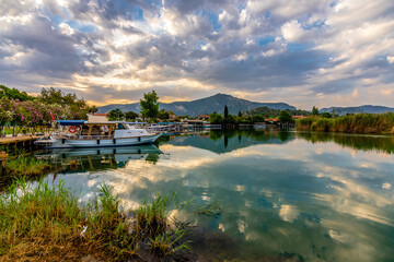 Obraz premium Beautiful Daltan Canal view inTurkey 