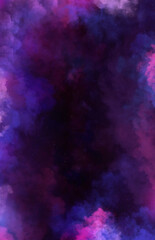 Abstract clouds of mystical color smoke texture background. Color steam, vapor, fog, dust, vape smoke liquid abstract air sky clouds. 3D illustration design for cover, poster, banner, web landing page