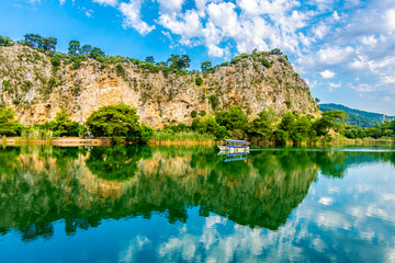 Fototapeta na wymiar Beautiful Daltan Canal view inTurkey 