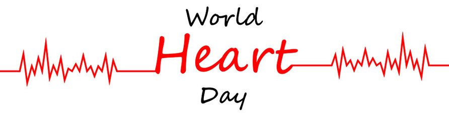 world heart day series.cartoon stickman vector illustration.