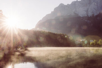 Sonnenaufgang in der Natur