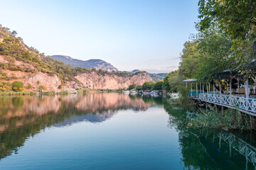 Obraz premium Beautiful Daltan Canal view inTurkey 