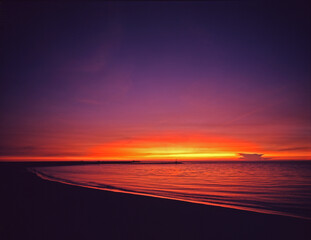 Hsinchu Nanliao coast sunset sunset glow Taiwan