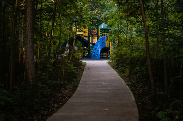 Public Playground Playset