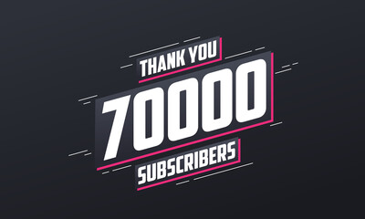 Thank you 70000 subscribers 70k subscribers celebration.