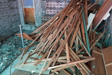 解体作業