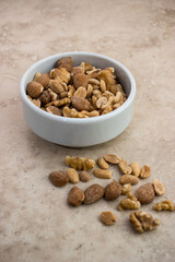 nuts in a bowl