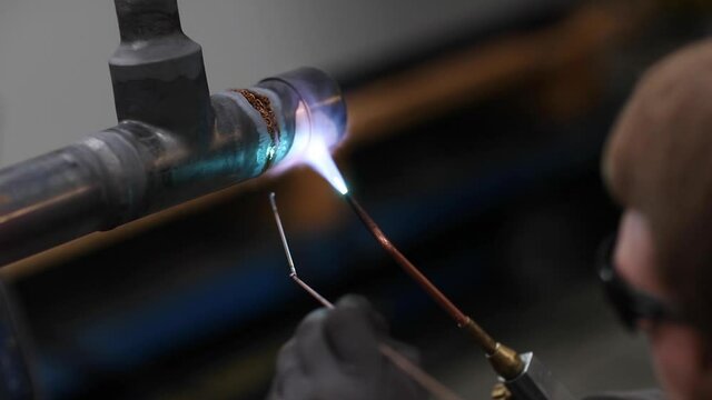 construction site welding