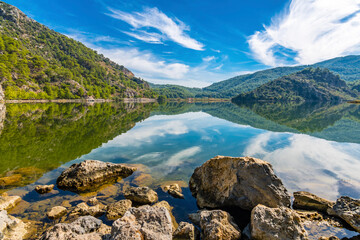Fototapeta premium Sulungur Lake in Dalyan of Turkey