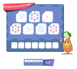 Arrange in the correct order 1